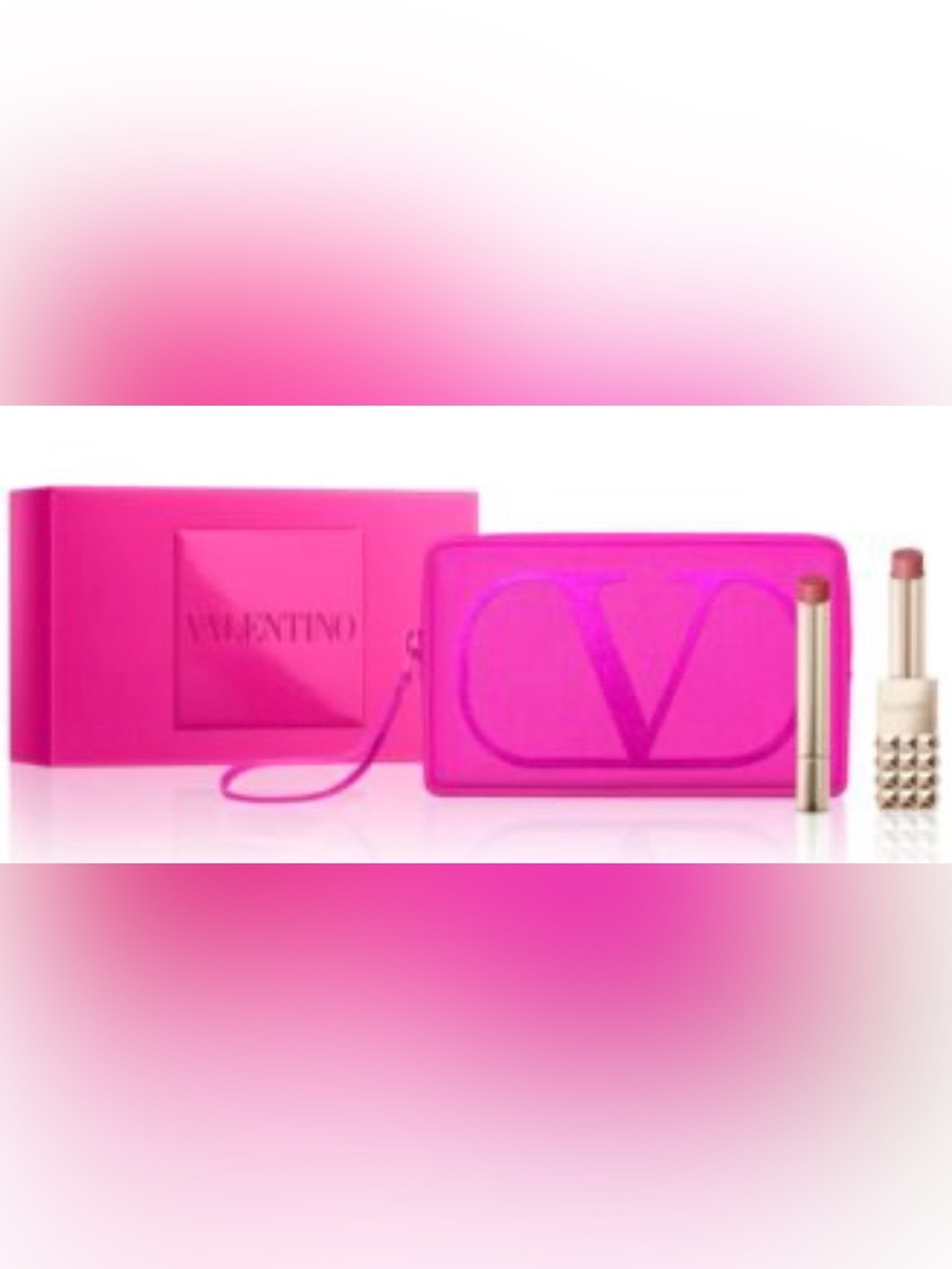 Valentino Spike Buttery Matte Lipstick 3 Piece Set